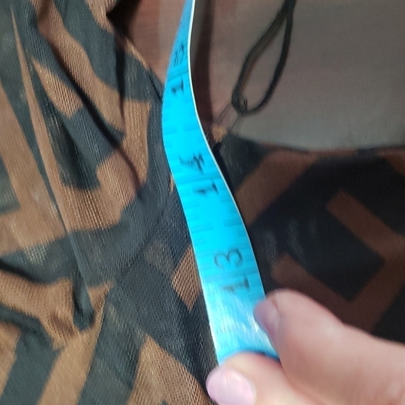 Haute Monday Sheer Body Suit Mock Turtle NWT Jr M - Picture 7 of 12